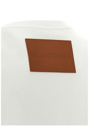 T-shirt in cotone bianco JIL SANDER | J47GC0153J20103102